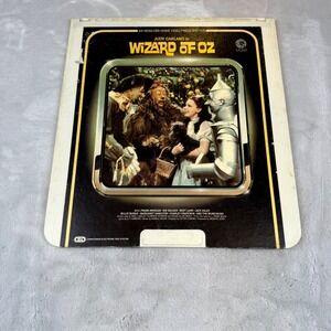 The Wizard of Oz CED Video Disc 1981 MGM CBS Home Video Judy Garland Vintage